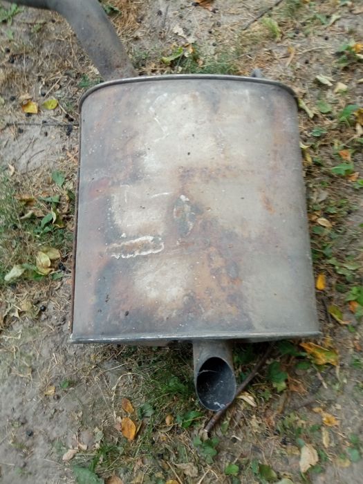 Вихлоп е39 м57 М51 вихлопна з стронгером та буфером банка дизель
