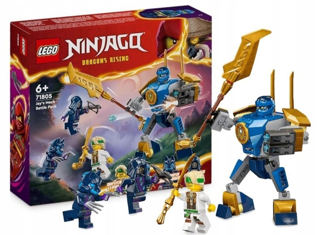 LEGO Ninjago Zestaw bitewny z mechem Jaya 71805