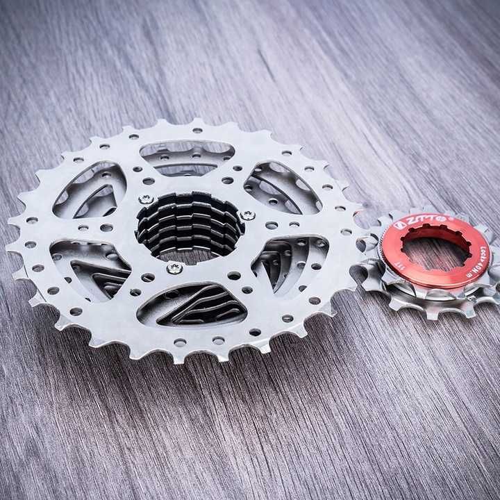 NOWA KASETA ROWEROWA zębatki ZTTO 8 RZĘDOWA 11-32T + Lockring Krk