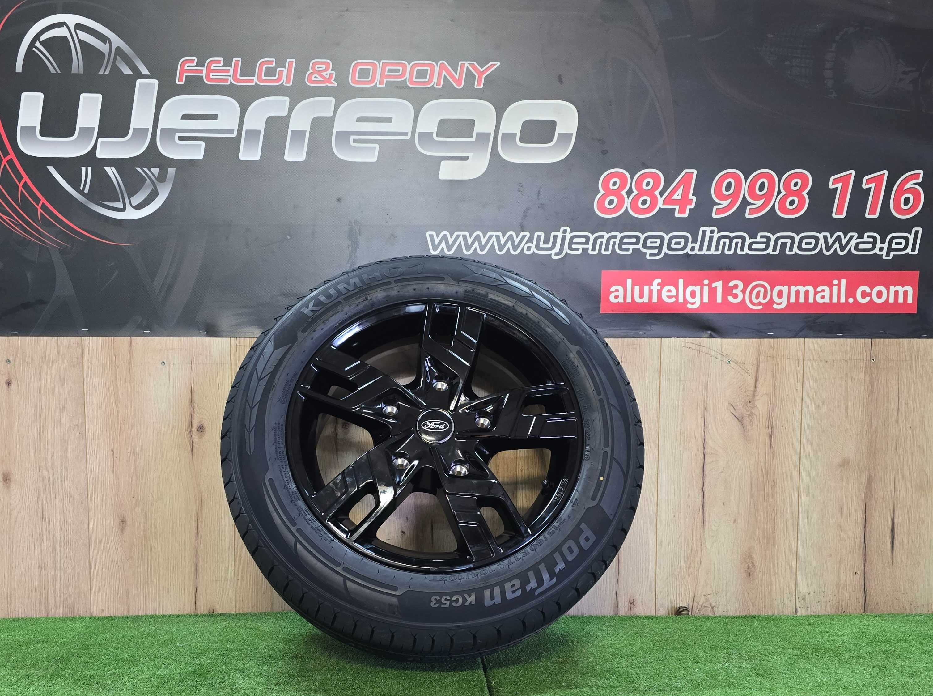 NOWE KOŁA FORD Tourneo/Transit - 17x5x160 - KUMHO 215/60/R17C