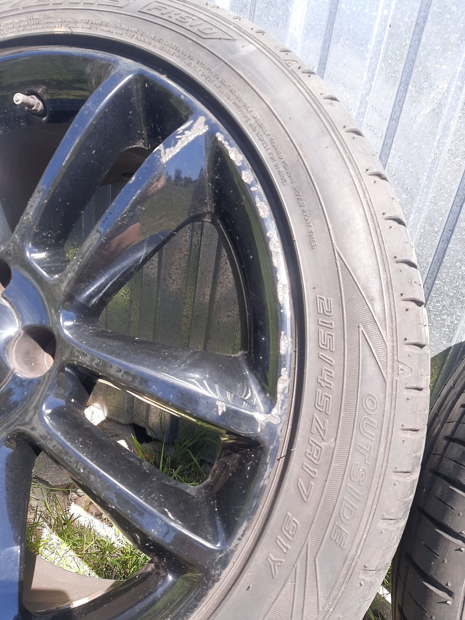 Koła Alu 17" 4x100 7jx17 ET44 Opel Adam, Corsa B C D E, Astra