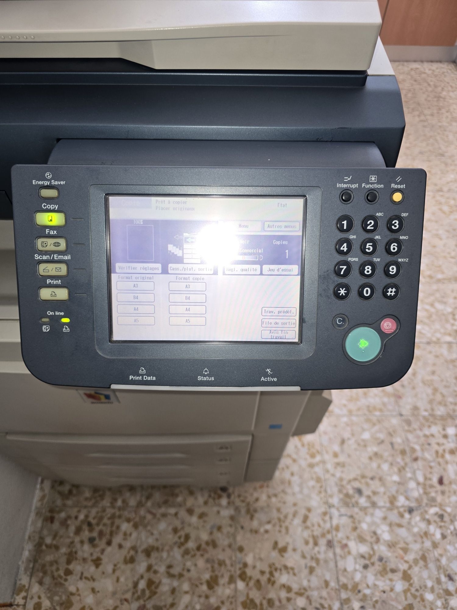 Foto copiadora panasonic