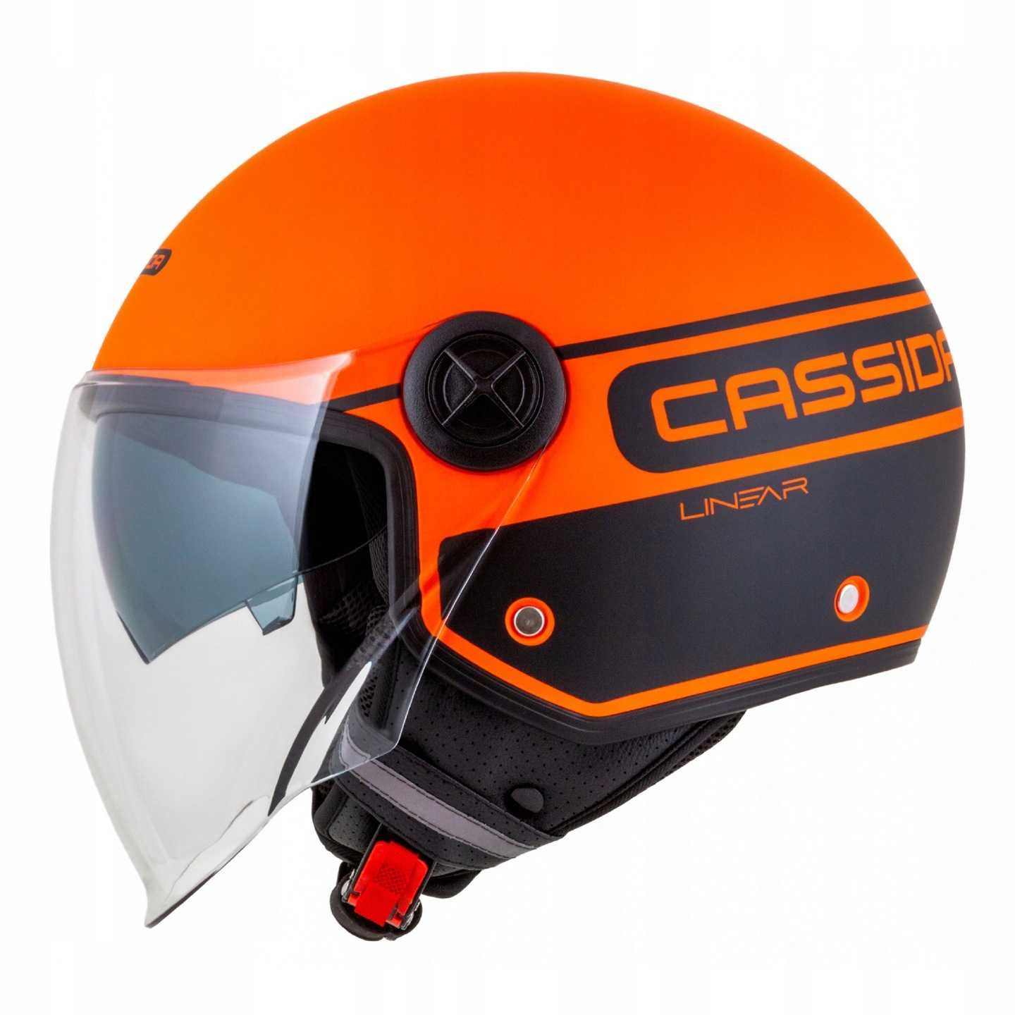 Cassida Kask Motocyklowy Handy Plus Linear Jet