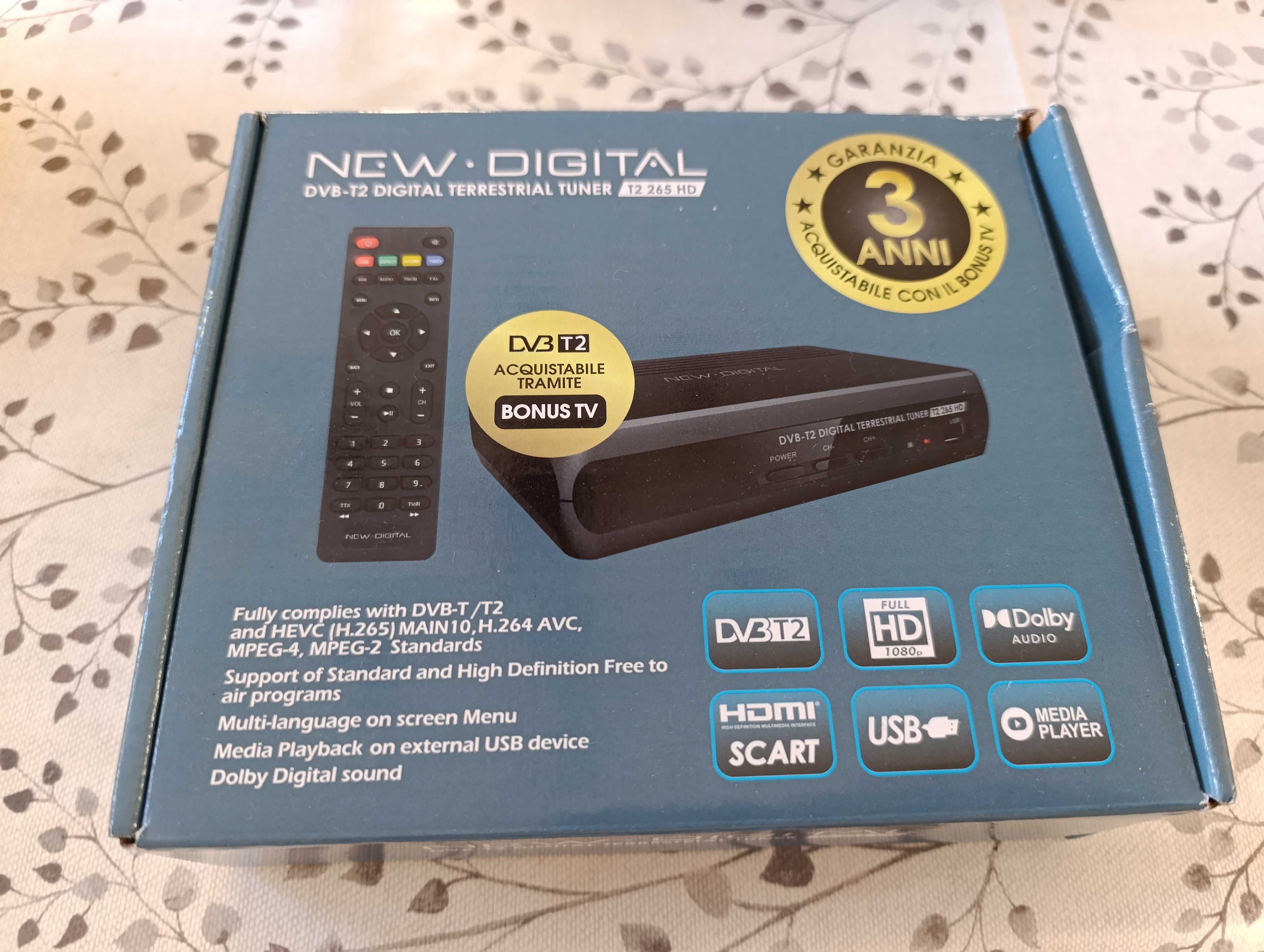 Dtt new digital dvb-t2