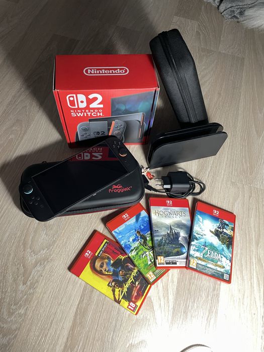 Zestaw Nintendo Switch 2 z grami