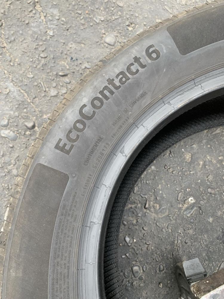 Шини 195/60 R15 пара Continental 2022p літо 6мм