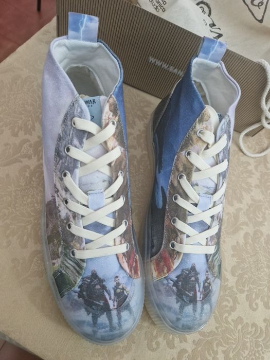 Sapatilhas Exclusivas Sanjo God of War Ragnarok Playstation