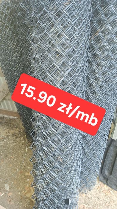 Siatka ogrodzeniowa 150 cm  powlekana