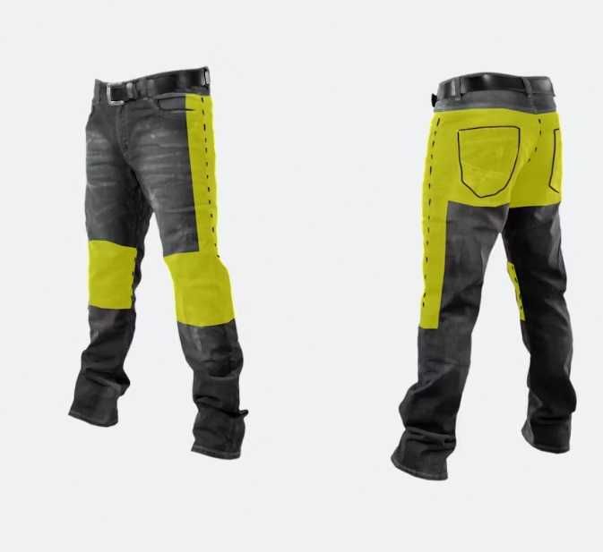Course Heavy Duty Aramid Reinforced Motorcycle Jeans