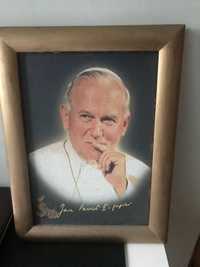 Portret  Św. Jana Pawła II .