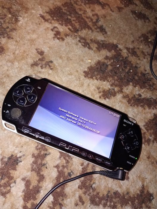 PSP 2004 Przerobione + karta ms2 Duo 2gb i ładowarka