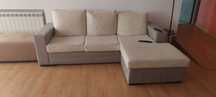 Sofa de 2 lugares com chaise long