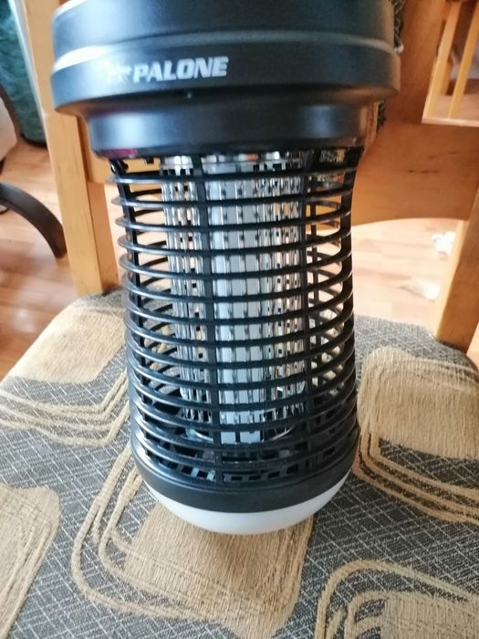 PALONE Lampa owadobójcza solarna 4500V, USB-C + 3.5W panel - Podwiesza