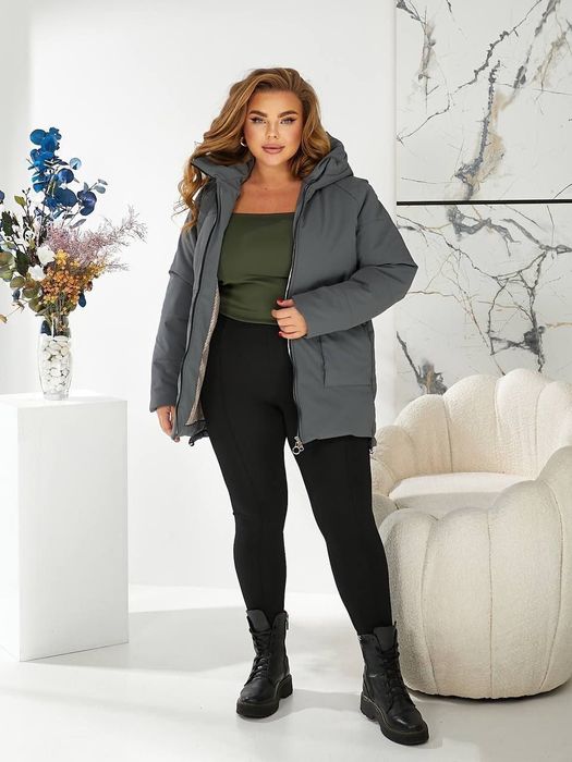 Жіноча куртка зимова 50-52, 54-56, 58-50