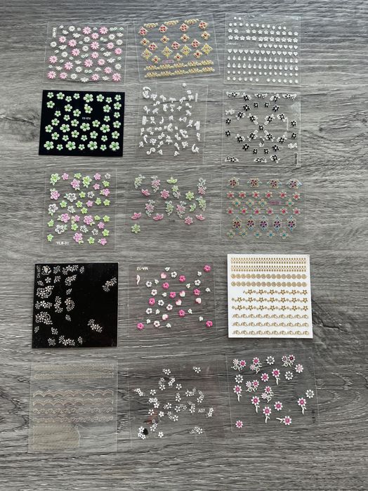 Artigos vários de unhas de gel