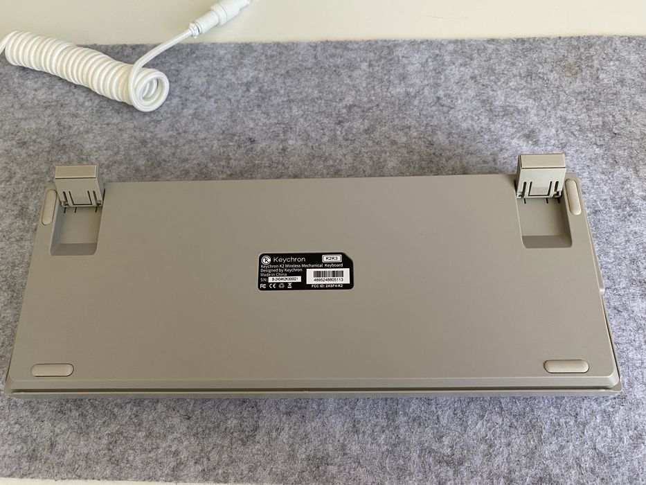 Keychron K2K3 Retro + Coiled Cable