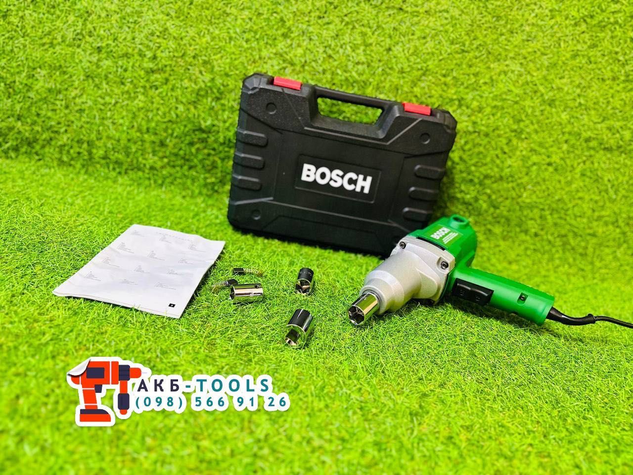 Мережевий Гайковерт BOSCH BTEIW20 750Nm 2200W Електричний Гайкокрут