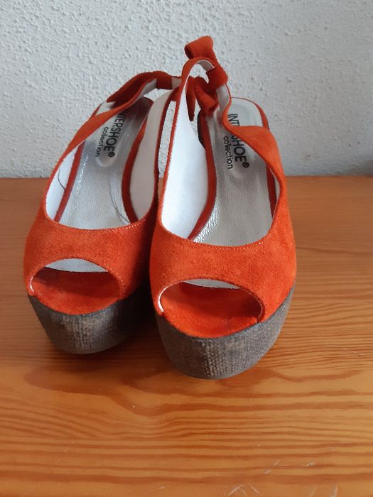 sandały na koturnie r. 39