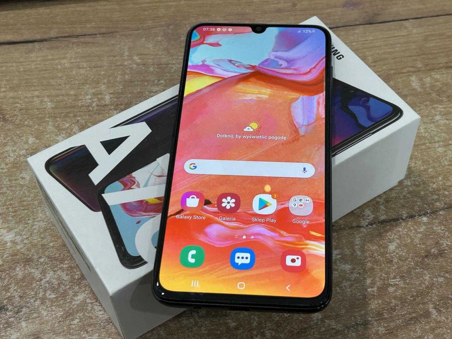 Telefon Samsung Galaxy A70 128GB Komplet