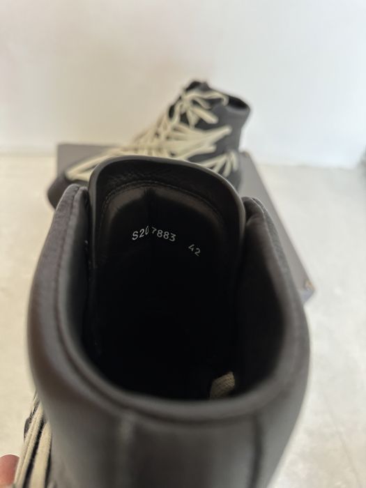 Буты кеды Rick Owens Tractor bozo hiker boots 41,42