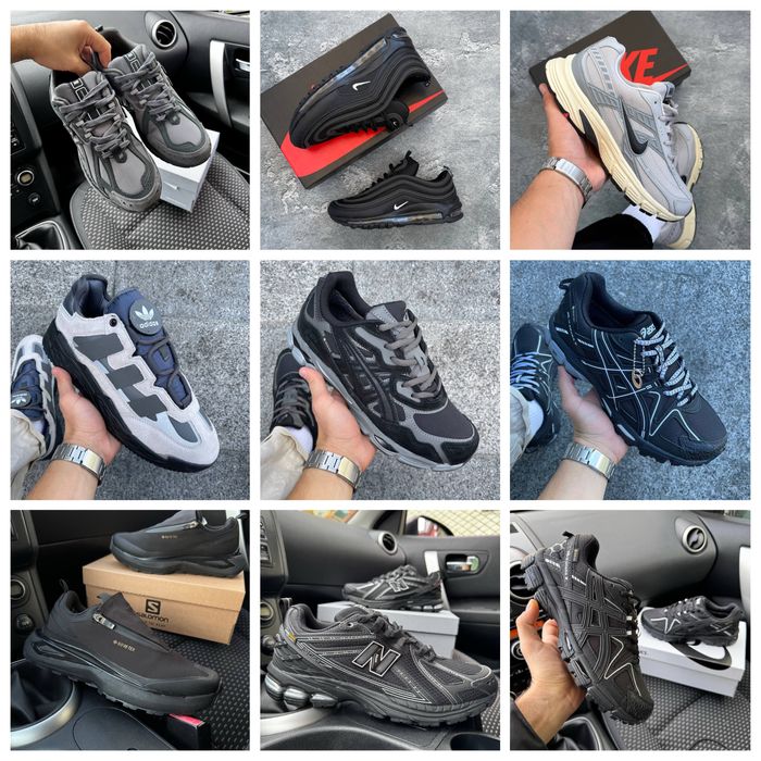 Топові кросівки New Balance Nike Salomon Asics Adidas