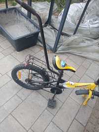 Rower dla dzieci 12 14 cali boczne kola rączka
