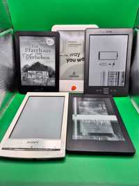 5 x czytnik e-booków Kindle, Kobo Aura, Tolino, Storytel, Sony