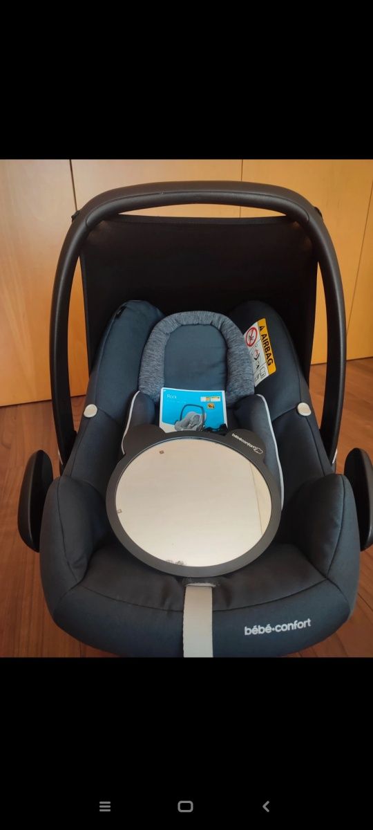 Cadeira auto+espelho Bebé Confort