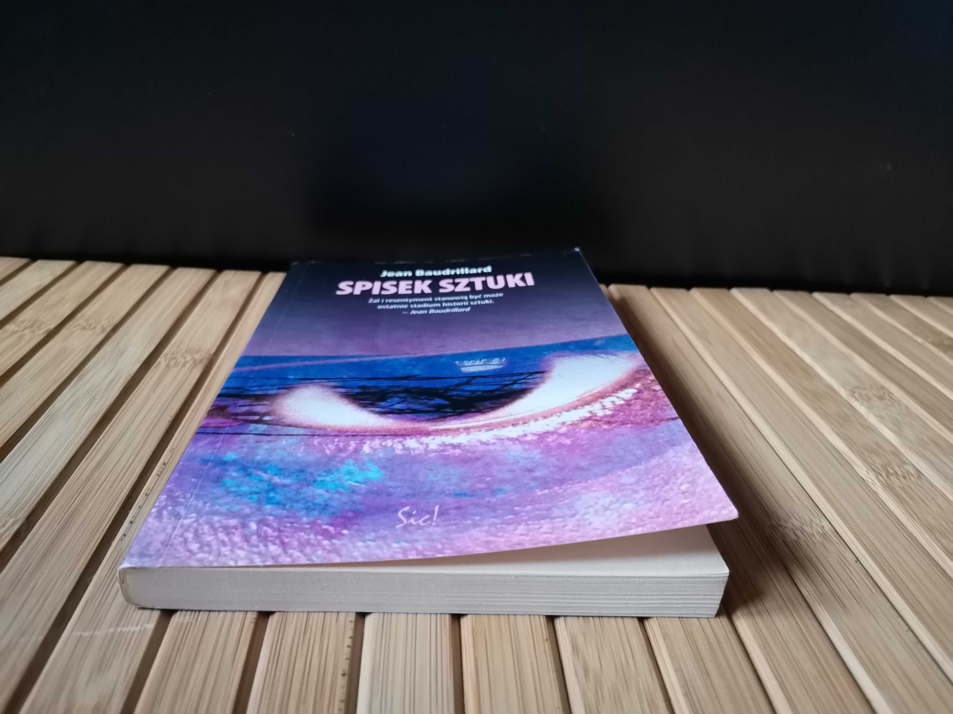 Baudrillard Spisek sztuki Real foty