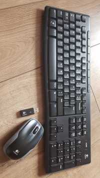 Bezprzewodowa klawiatura i myszka Logitech  K260