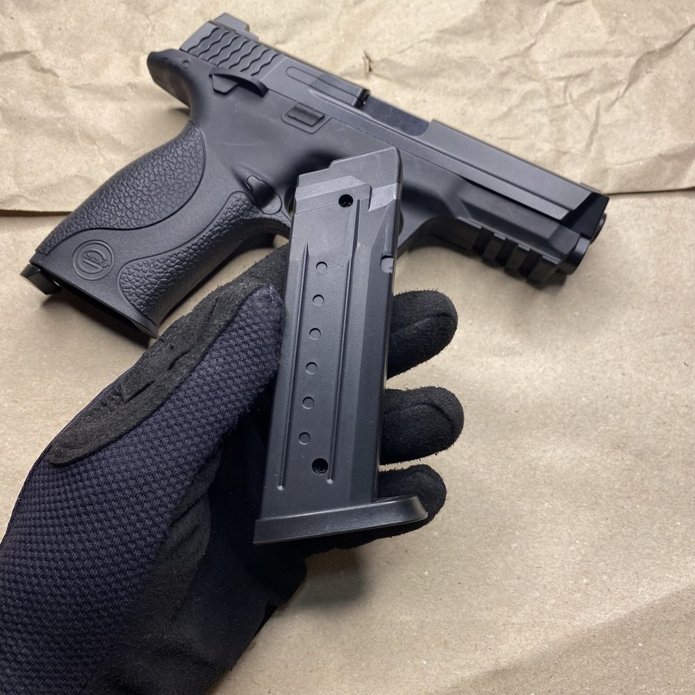 Іграшковий металевий пістолет для розваг Smith Wesson Galaxy G51
