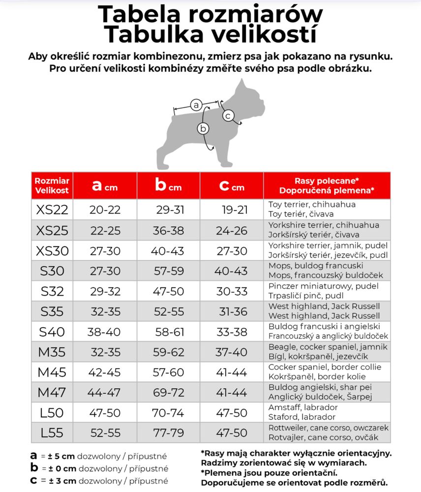 WAUDOG Clothes kombinezon dla psów