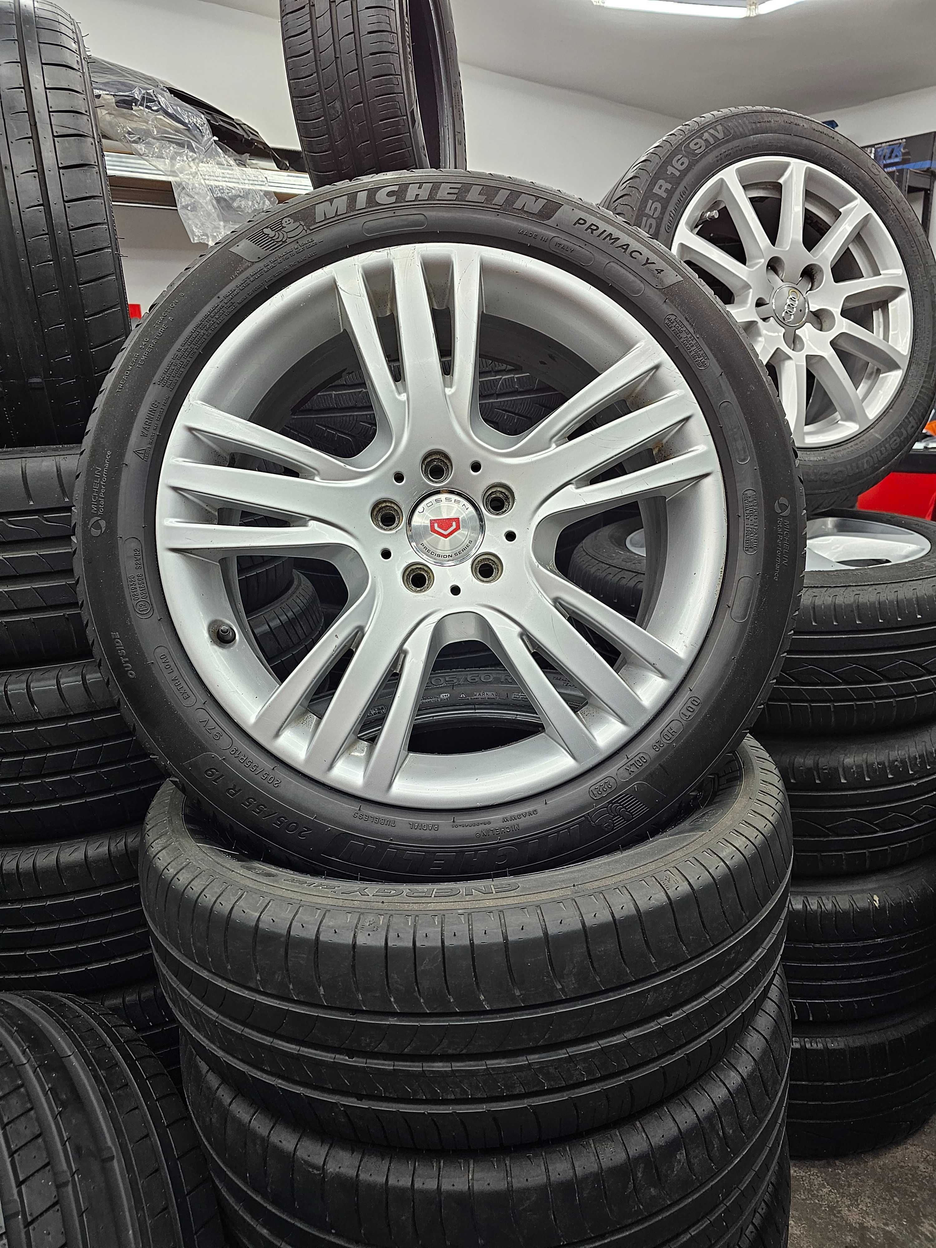 Alufelgi 5x112 /19 Et 47 Mercedes/Audi opony letnie Michelin 215/55/19