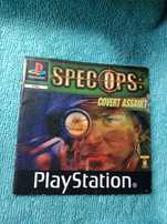 Ps1 Spec Ops covert Assault Psx psone Książeczka Manual