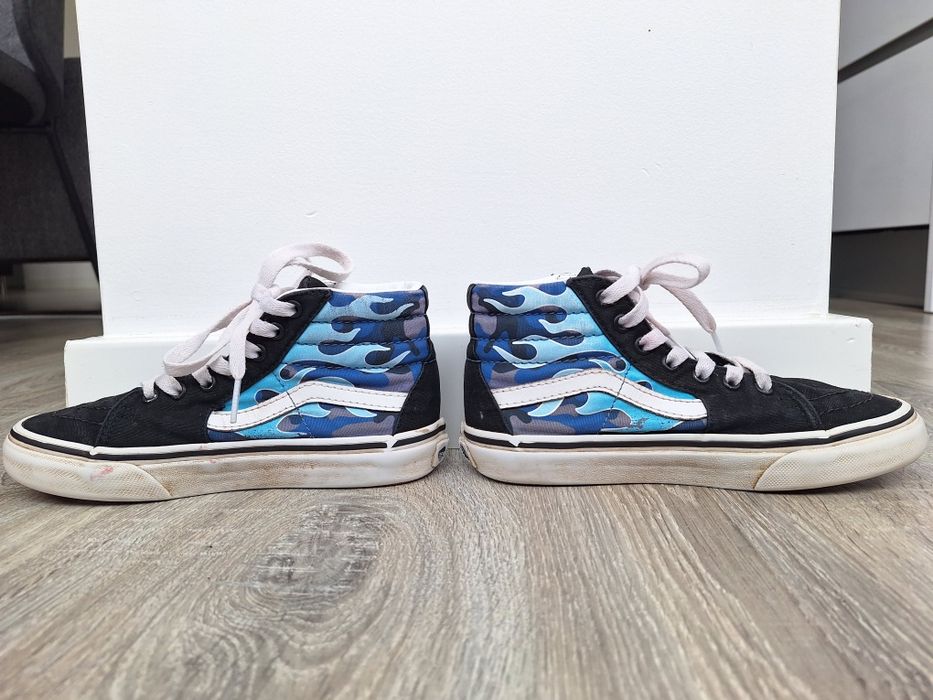Tênis Vans SK8-Hi PS do cano alto, tam. 32