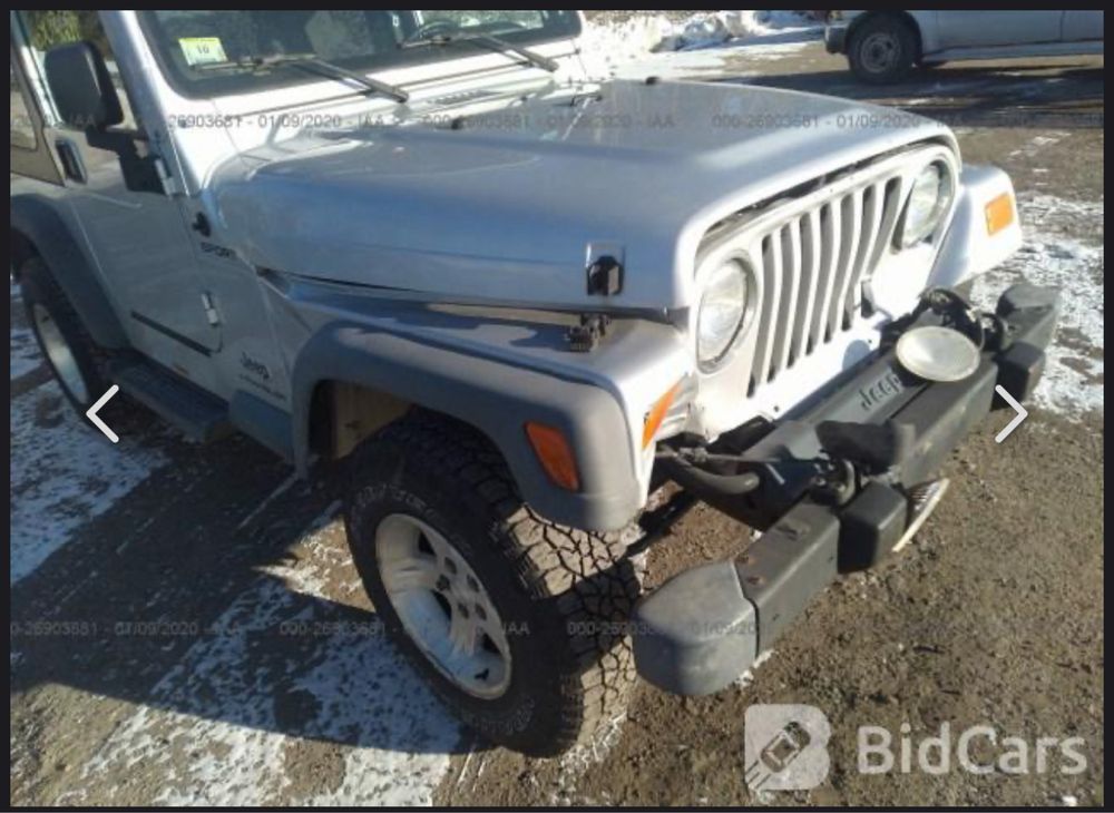 Jeep Wrangler TJ 4.0 2005