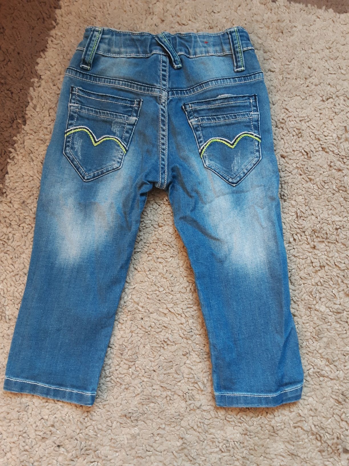 Spodnie jeansy 86
