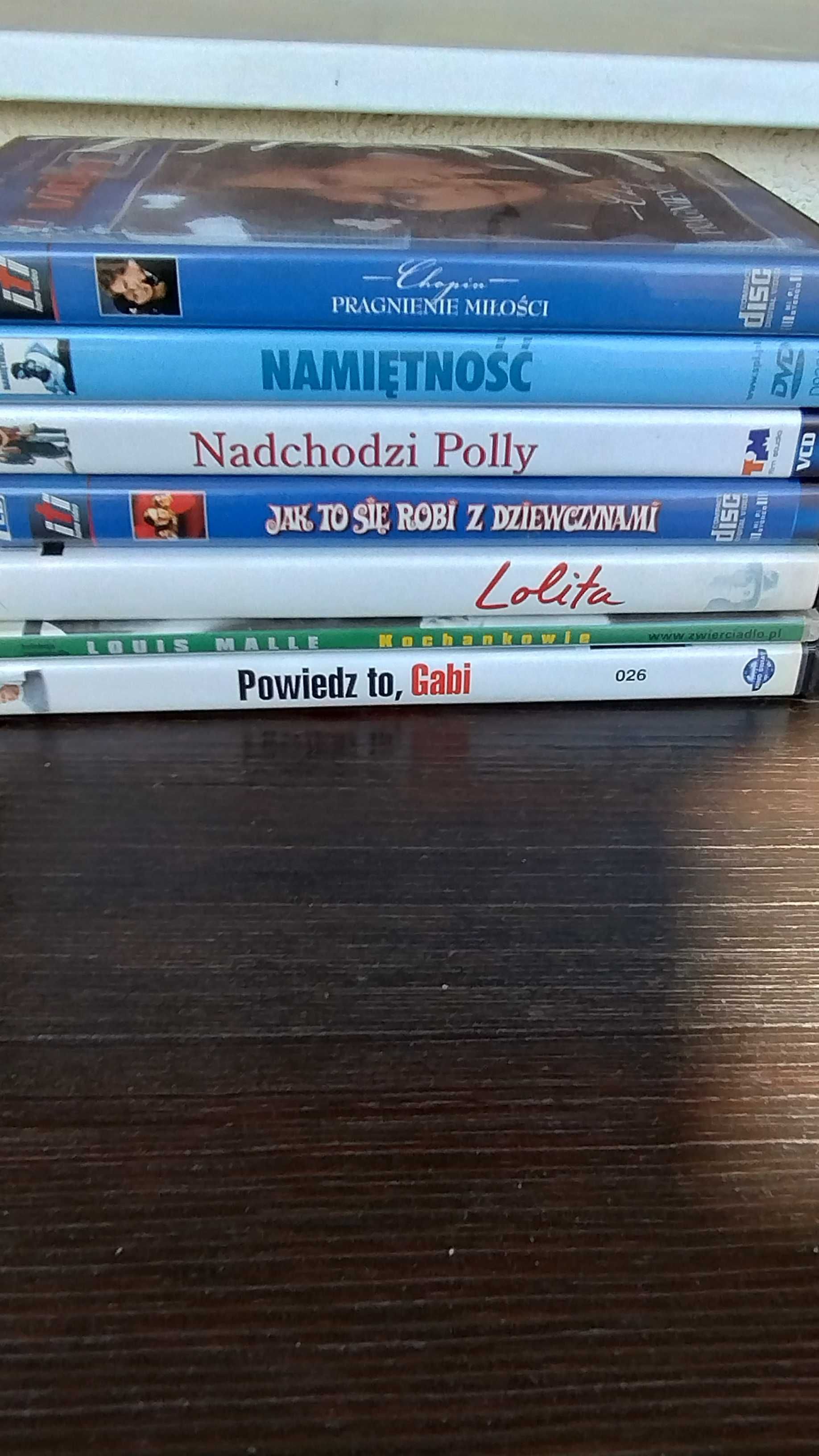 Zestaw filmów romanse na płytach dvd