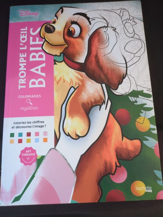 Trompe D' Oeil Babies Coloriages Mystères Disney