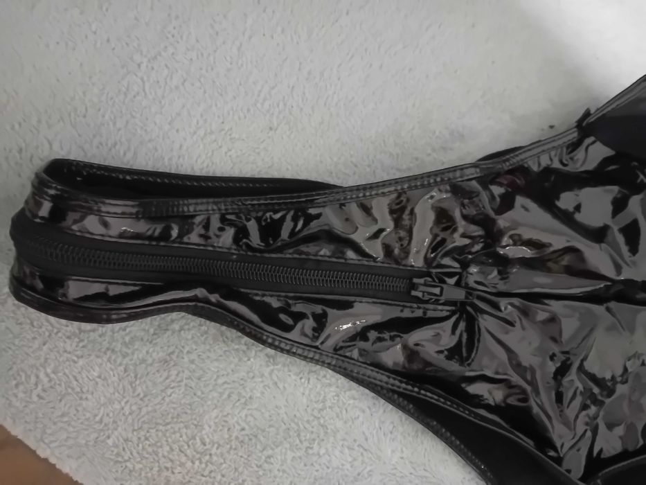 Bodie couro falso manga acava