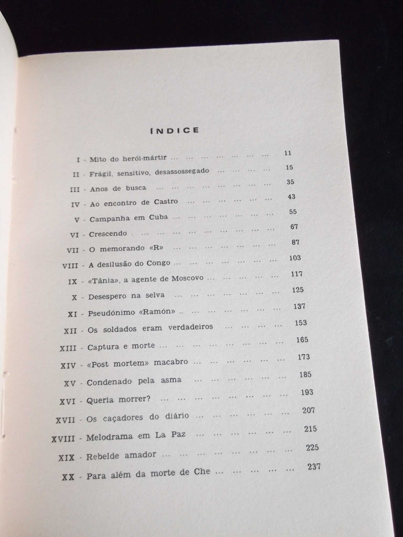 Livro Che Guevara como se constrói uma lenda Martin Ebon 1969