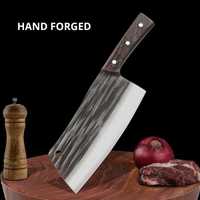 Ніж нож кованый японский шеф нож кухонный 29см на подарок