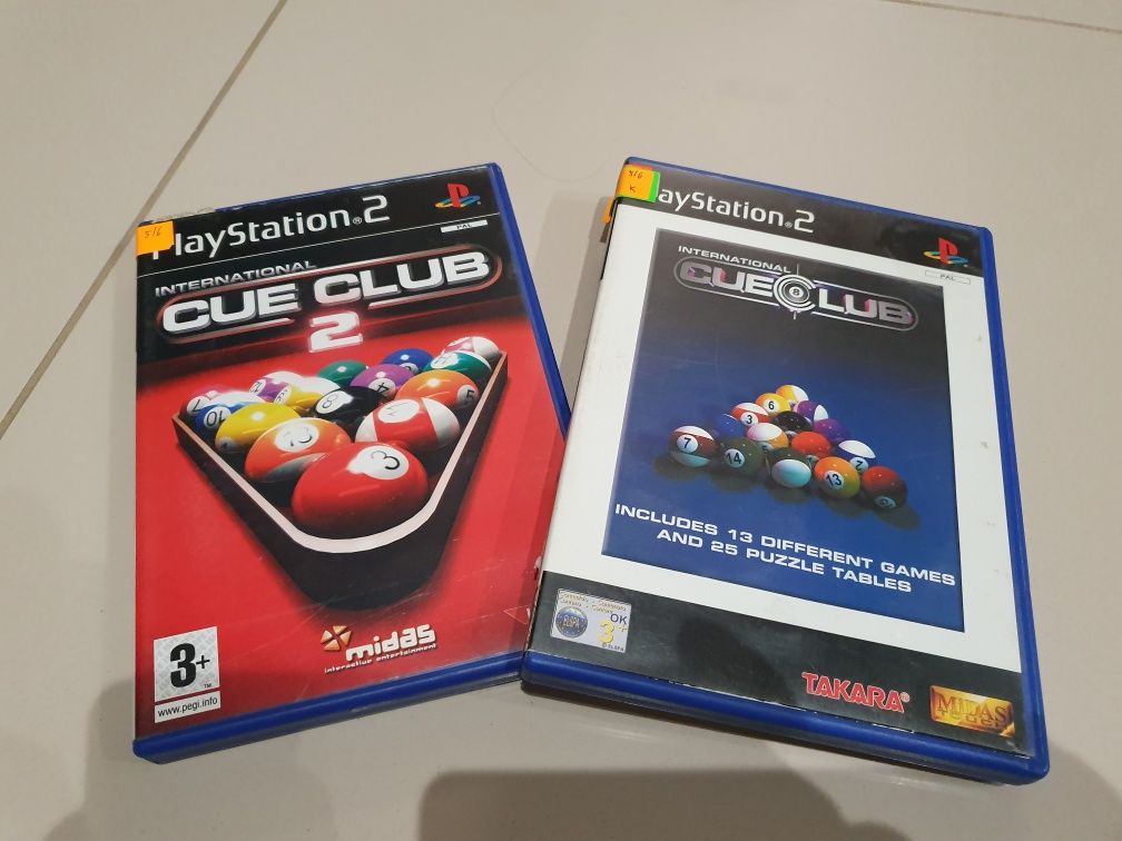 Gra gry ps2 playstation 2 International Cue Club 1 + 2 unikat