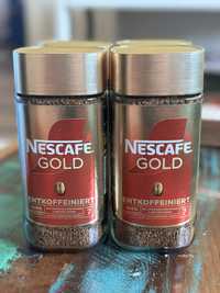Kawa rozpuszczalna bezkofeinowa Nescafe Gold 200g z Niemiec