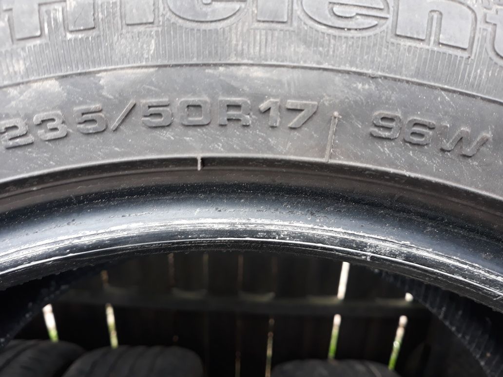 2 Opony letnie 235/50r17 GOODYEAR 2017R 5.5mm