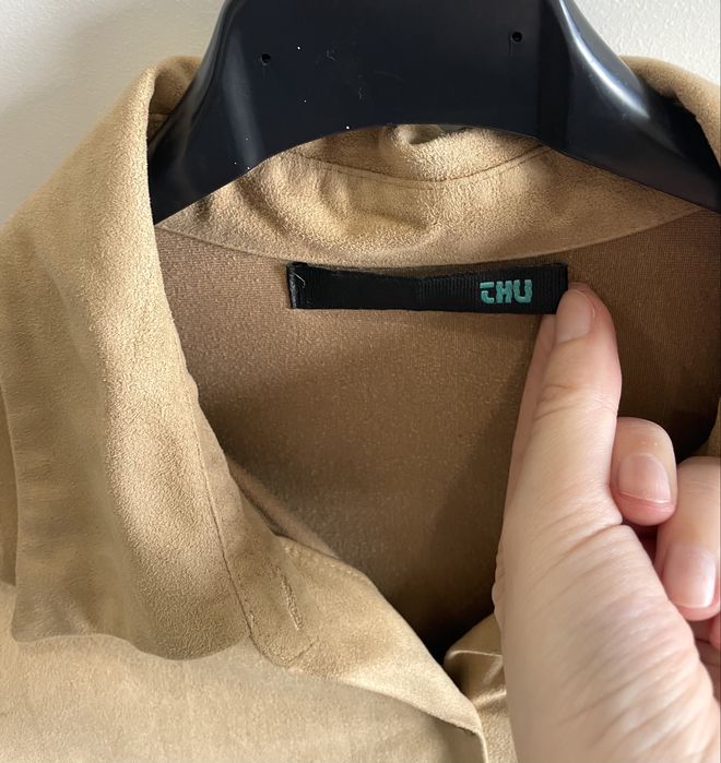 Blusa ou camisa estilo camurça (Thû)