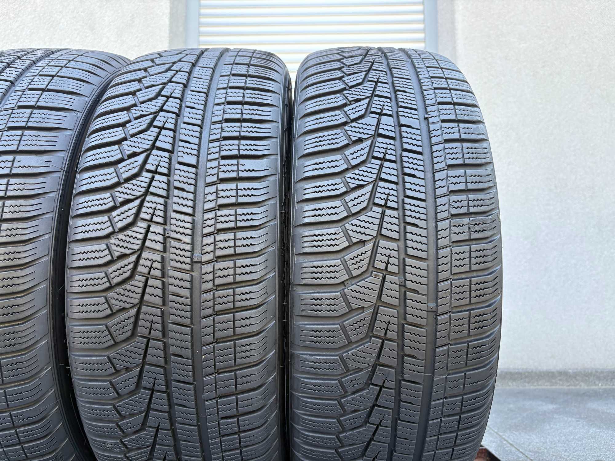 4szt zimowe 205/55R17 Hankook 6,6mm 2022r świetny stan! Z532 gwar