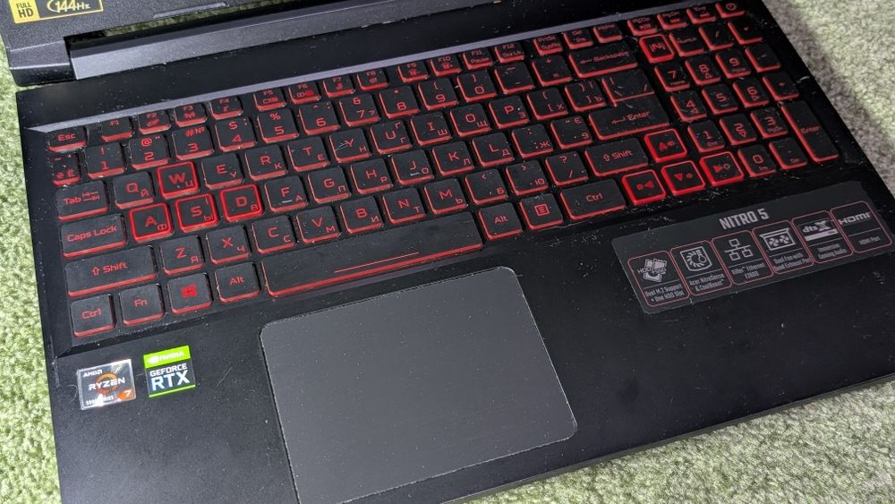 Ноутбук ігровий Acer Nitro 5 AN515-45-R9ZD (NH.QBAEU.006) Black