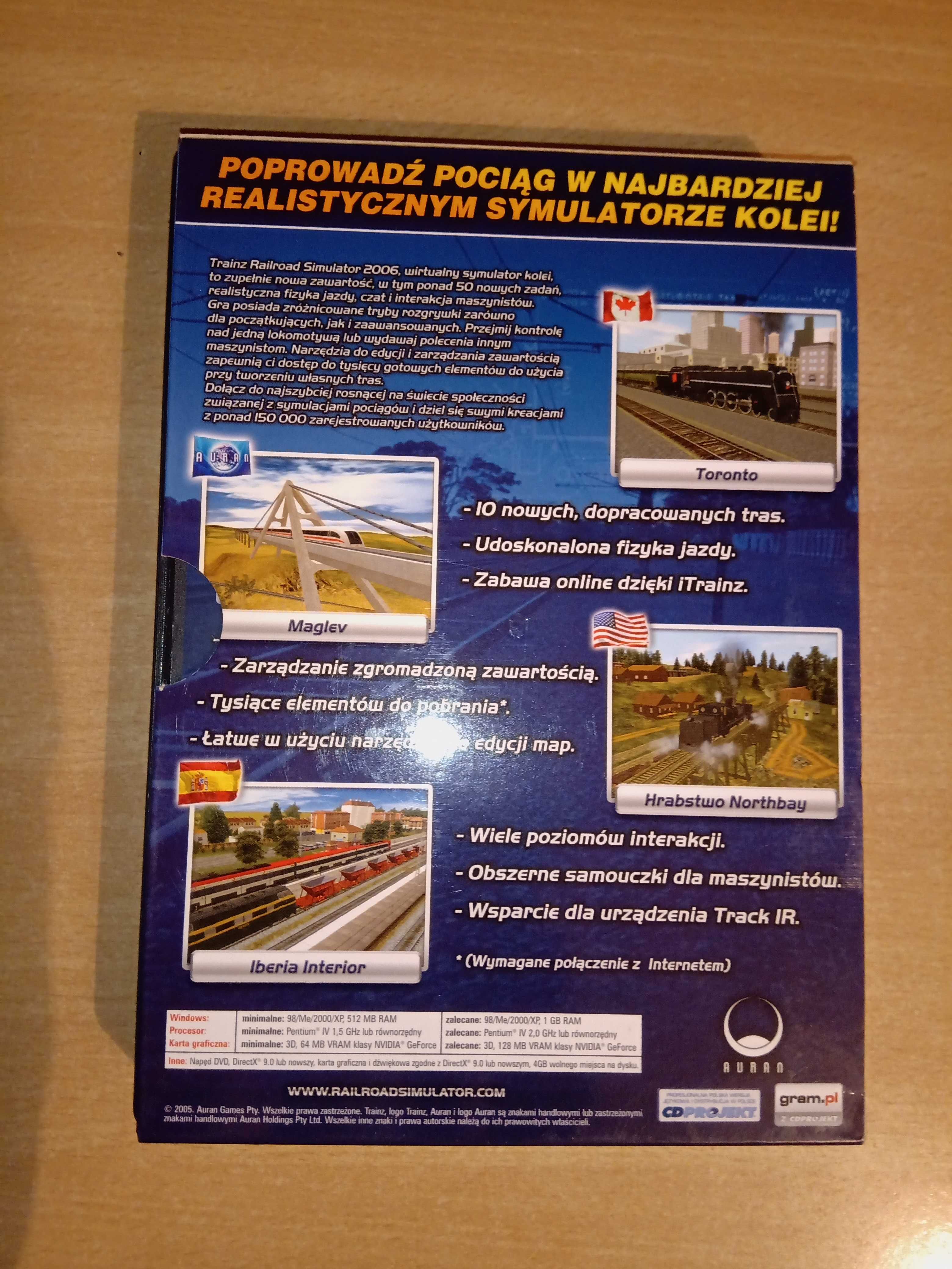 Trainz Railroad Simulator 2006 PC DVD-ROM [1 płyta DVD]