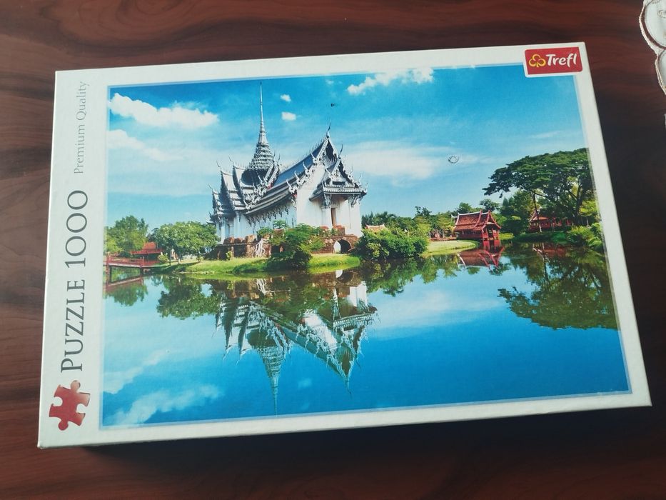 Puzzle 1000 sztuk trefl kompletne